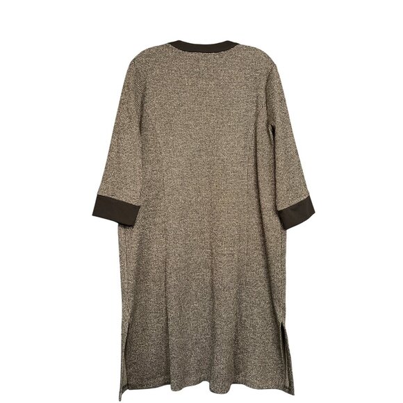 2-Piece Houndstooth Dress & Jacket Set Lightweight - Picture 12 of 14